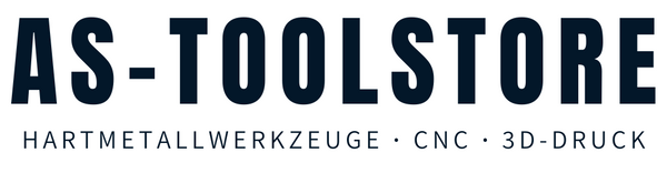 AS-TOOLSTORE Logo Hartmetallwerkzeuge CNC 3D-Druck