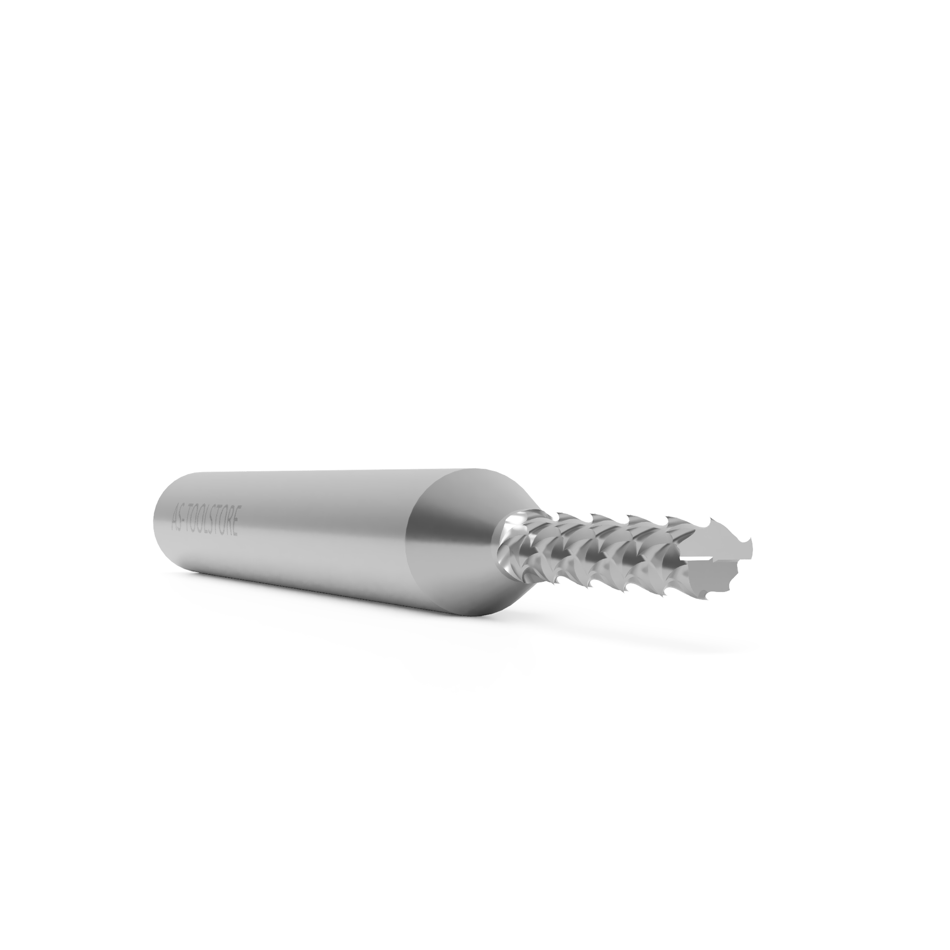 VHM-Schaftfräser Diamantverzahnt mit 1/8" Schaft für  GFK, CFG und viele weitere Werkstoffe bei AS-TOOLSTORE