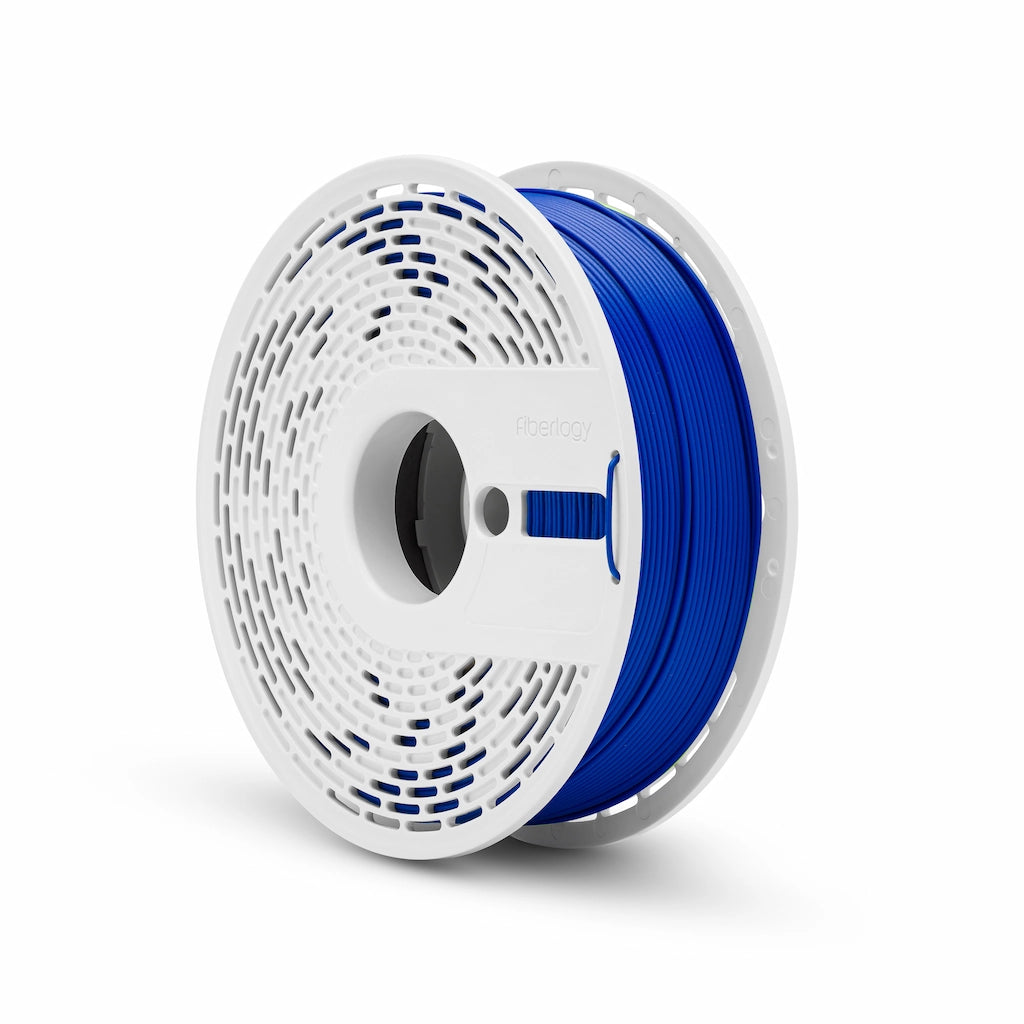 Premium PLA Filament in NavyBlue von Fiberlogy. Die Spule ist für Bambu Lab AMS Systeme geeignet.