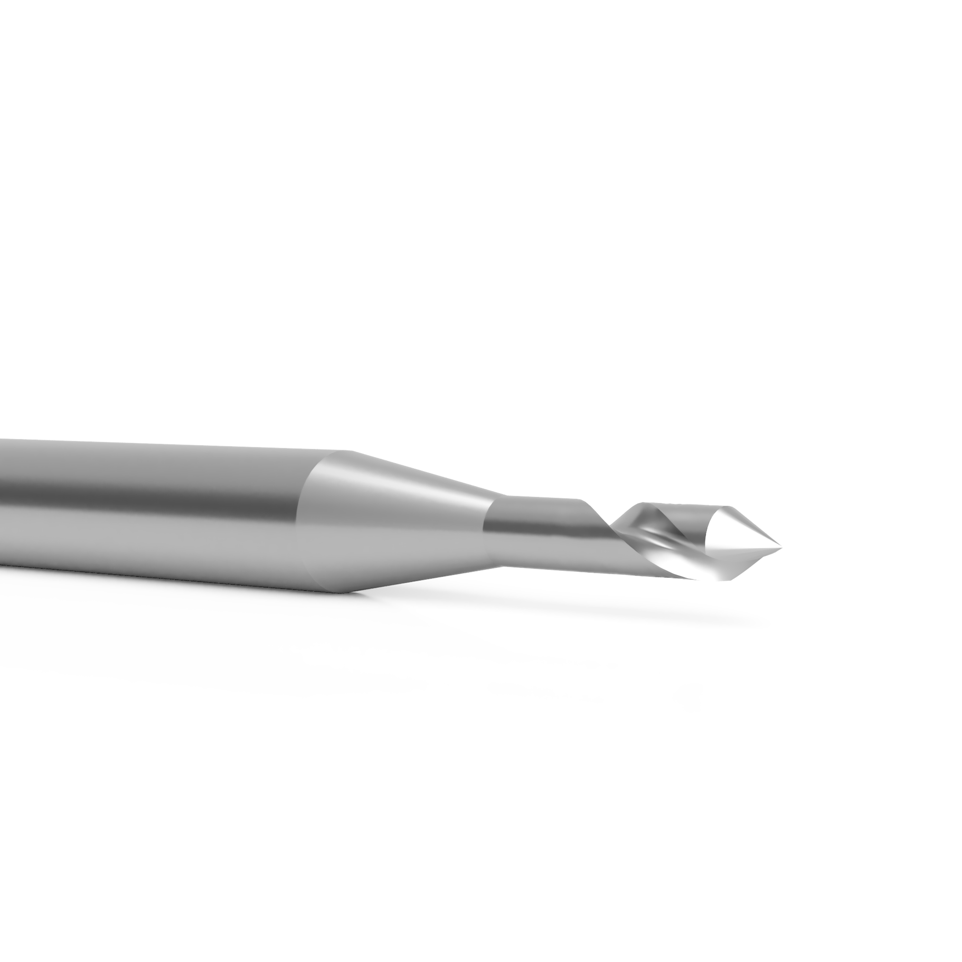 VHM-Gravierfräser Einschneider mit 1/8" Schaft