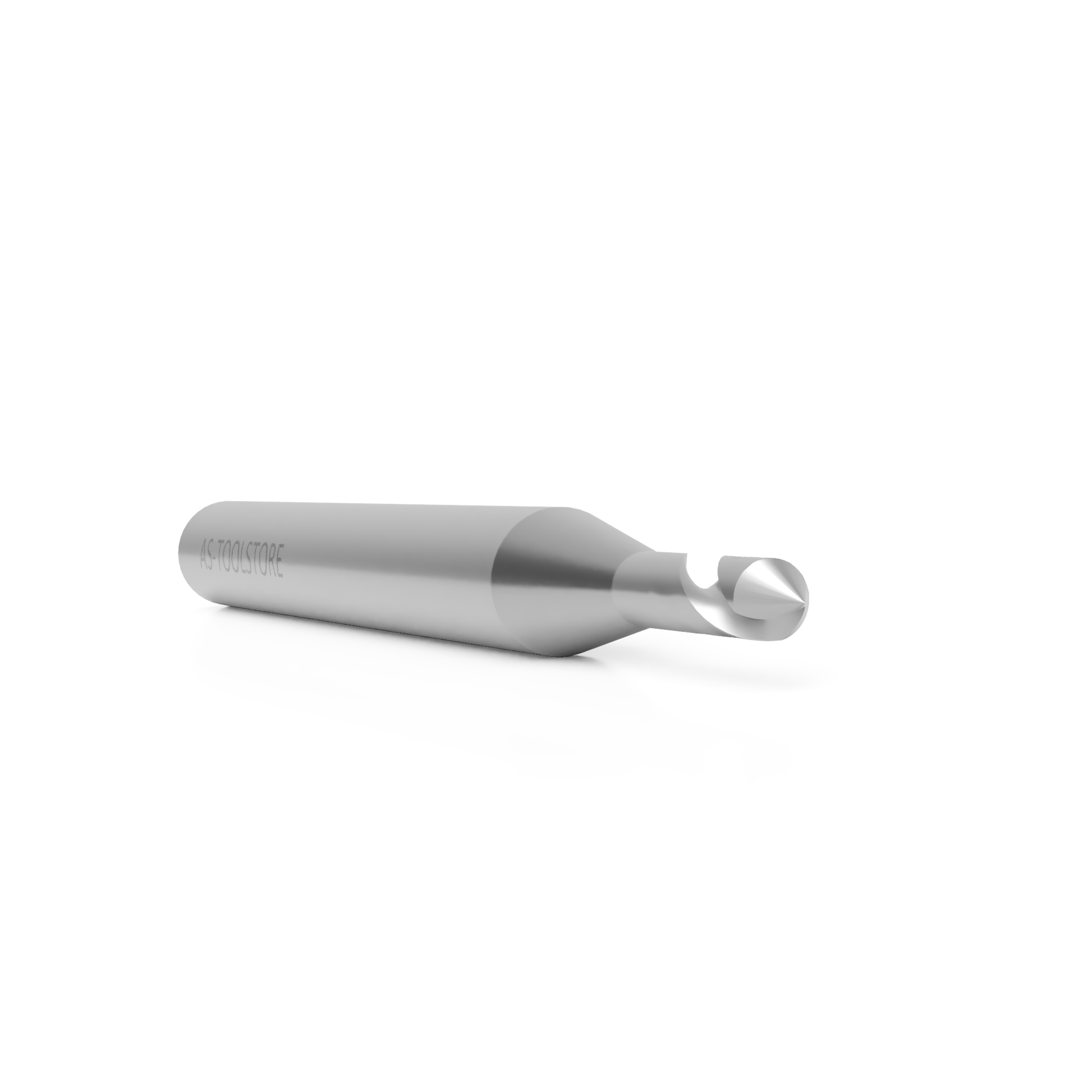 VHM-Gravierfräser Einschneider mit 1/8" Schaft