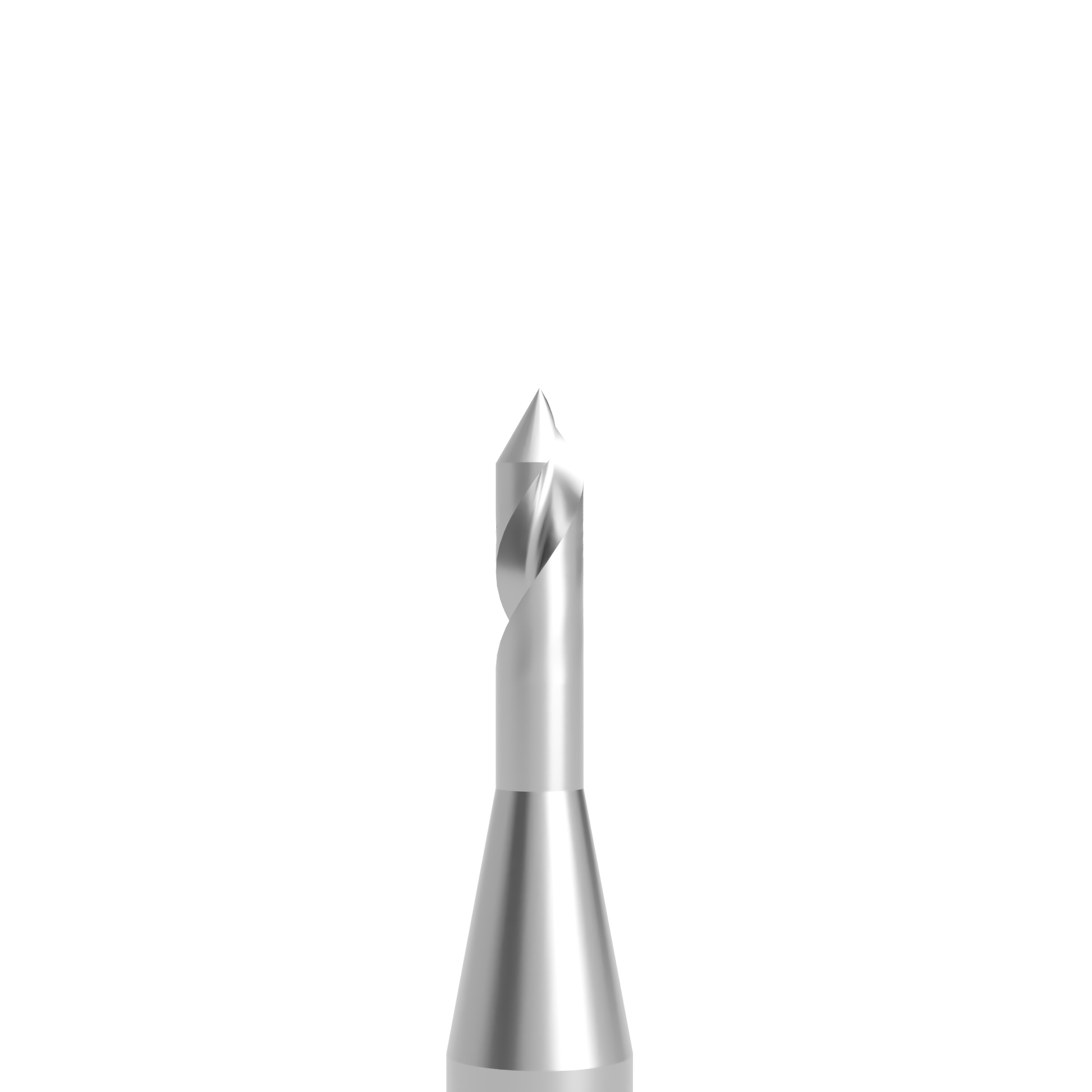 VHM-Gravierfräser Einschneider mit 1/8" Schaft