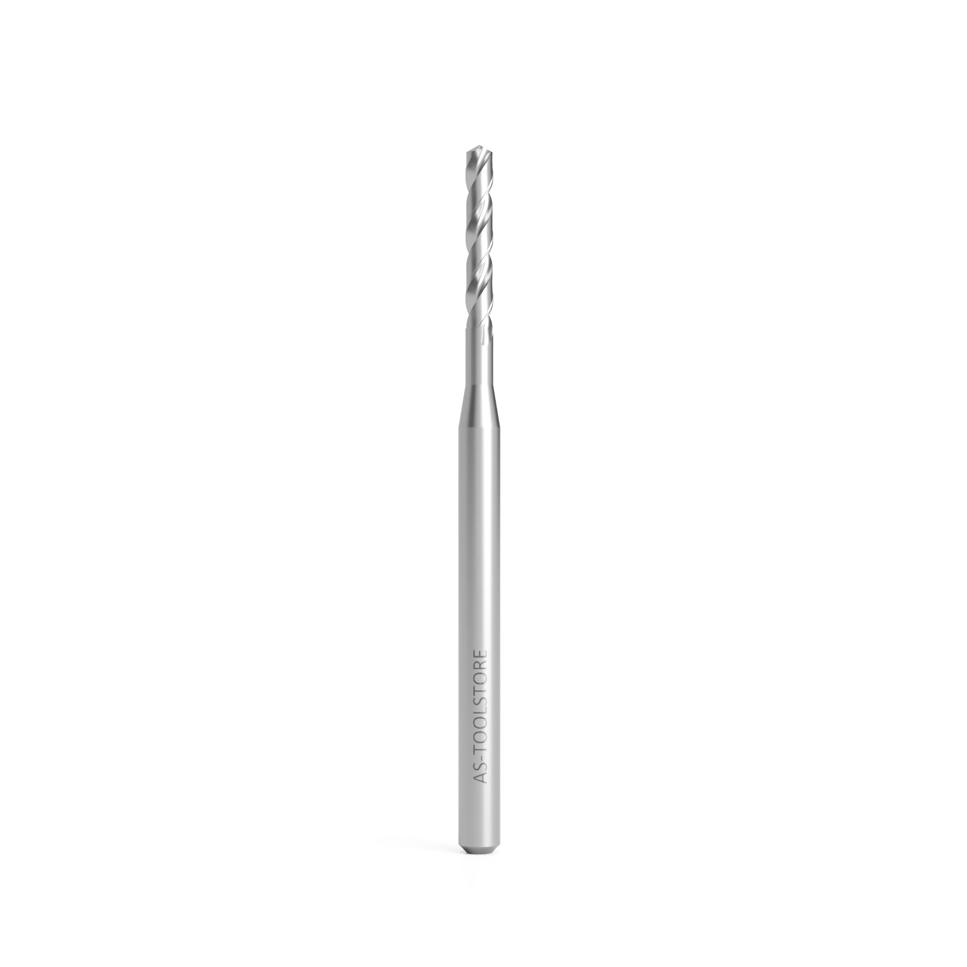 Micro-Spiralbohrer aus Hartmetall mit 1mm Schaft für den geeignet für Dental- sowie CNC-Anwendungen